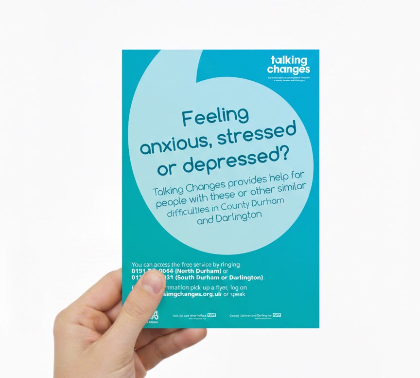 NHS Talking Changes Leaflet Design and Print